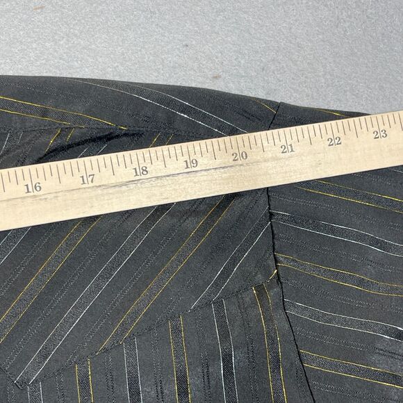 Ely Cattleman Western Shirt Youth XXL Long Sleeve Pearl Snap Stripe Rodeo Cowboy - Picture 6 of 9